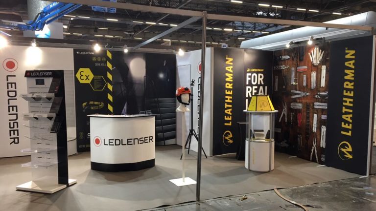 Kunde LEDLENSER & LEATHERMAN | Hausmessen, Fachmessen, Indoorevents Standplanung und Organisation inkl Logistik und Personal | für CAVUS communications GmbH